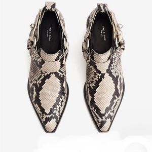 Rag & Bone WESTIN HARNESS Leather bootie USA 7.5